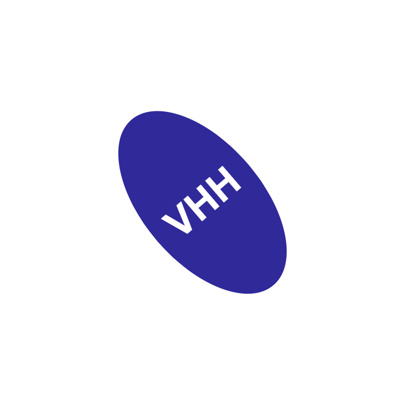 Variable domain of heavy chain antibodies (VHH), representing the smallest functional unit.